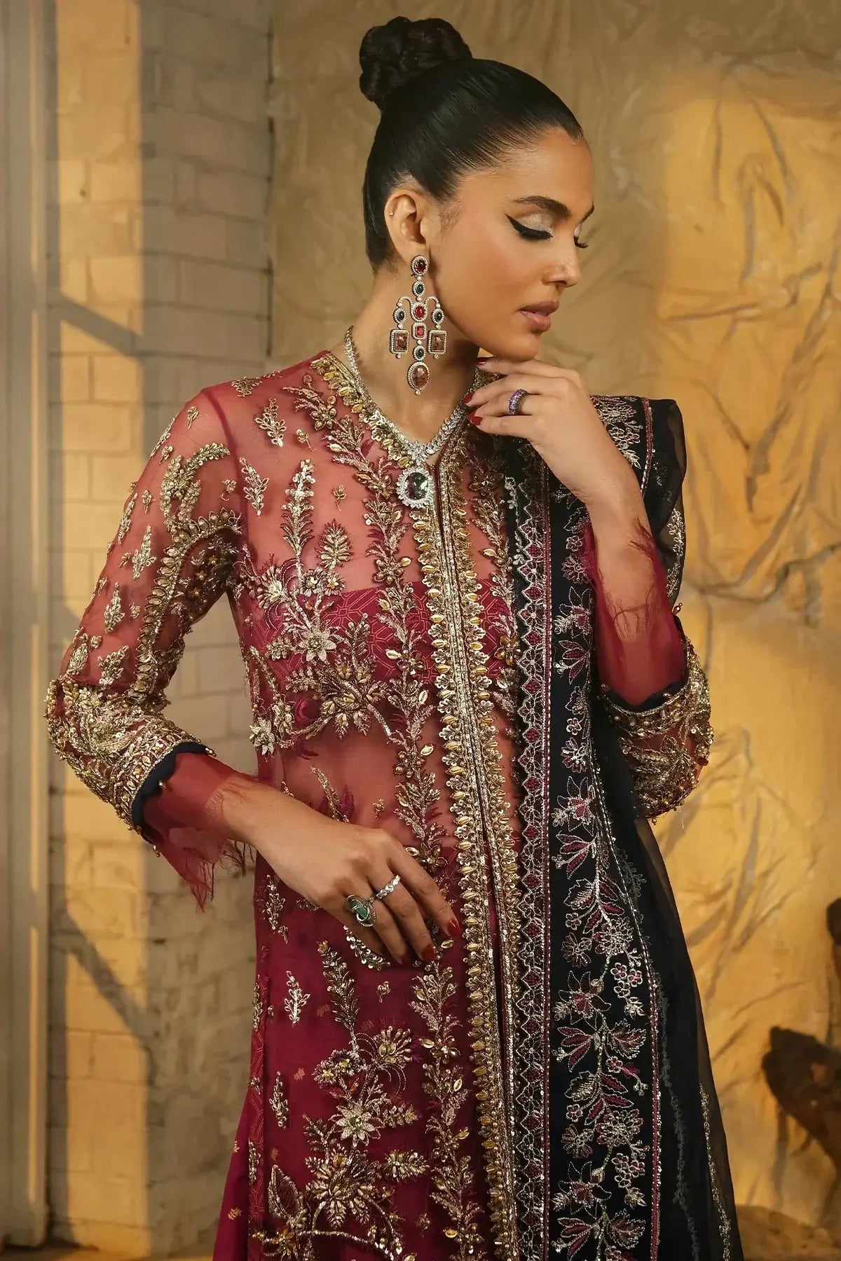 Mina Kashif | Kahani Luxury Formals 23 | Janiya - Pakistani Designer Dress - by Mina Kashif | Type: Formal - 100% Original at Saira Sultan