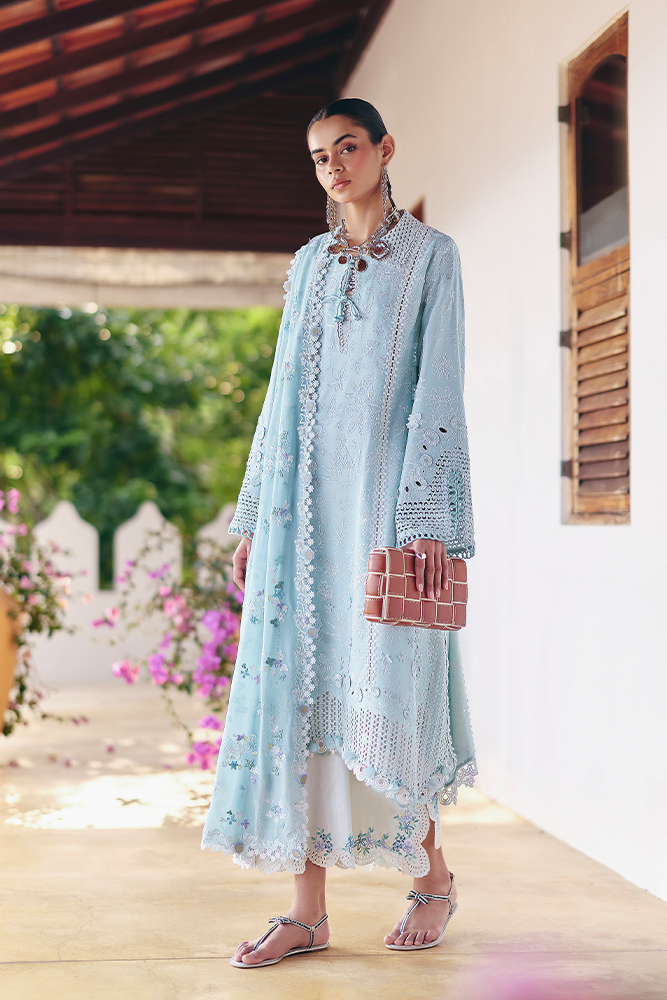 Suffuse | Casual Pret 25 | ZARINA XS Light Blue Cotton