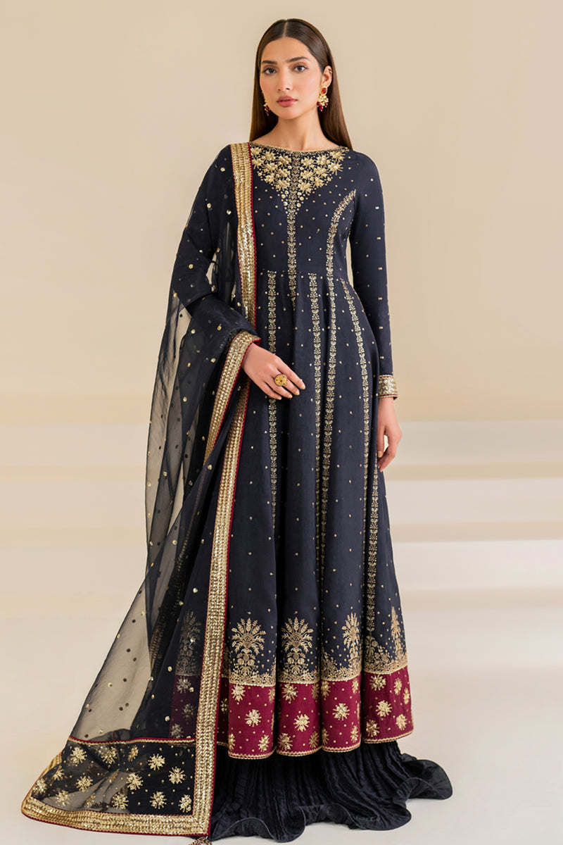 Jazmin | Formals Collection | Raw Silk UR-7019 - Pakistani Designer Dress - by Jazmin | Type: Formal - 100% Original at Saira Sultan