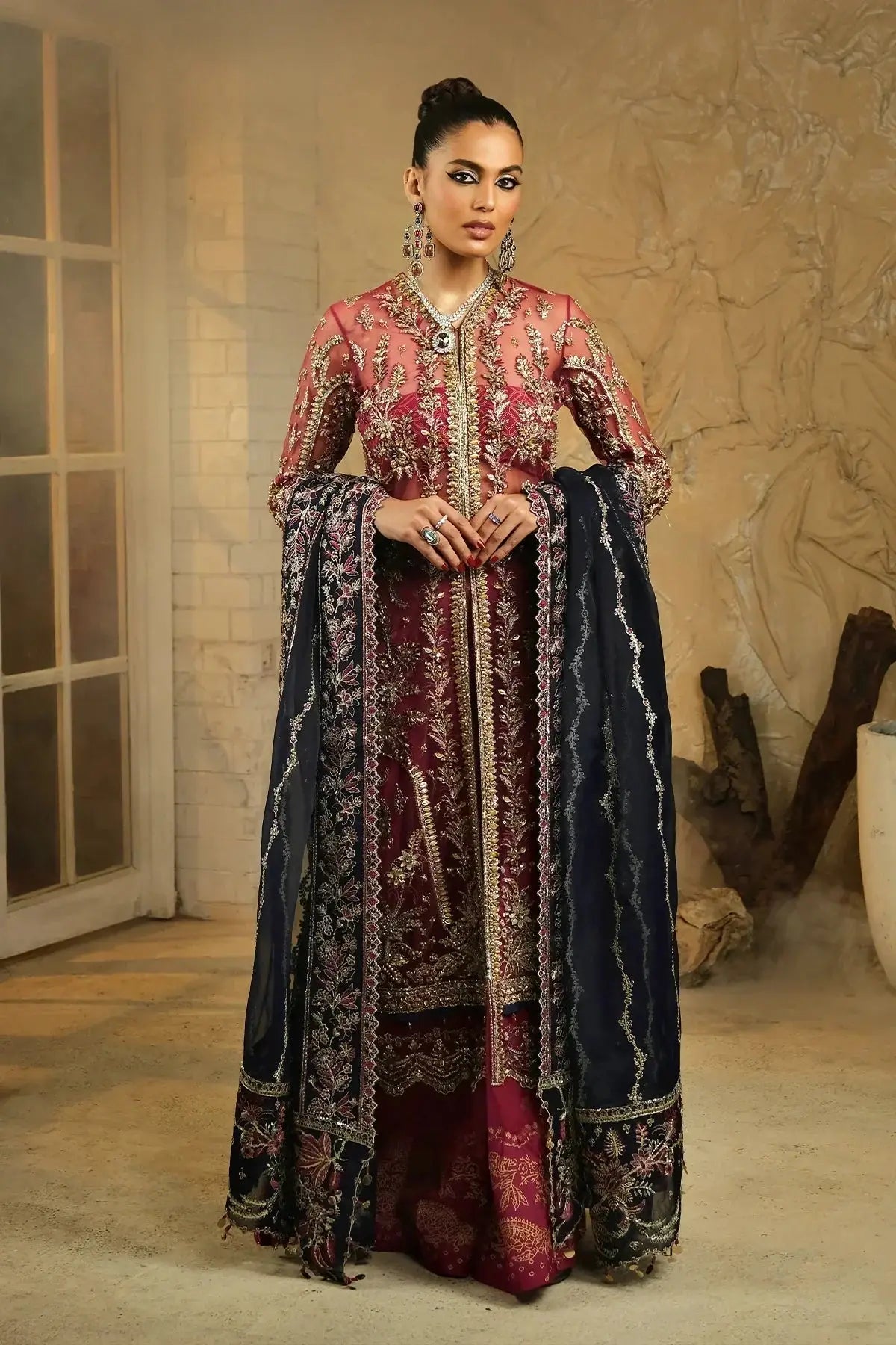 Mina Kashif | Kahani Luxury Formals 23 | Janiya - Pakistani Designer Dress - by Mina Kashif | Type: Formal - 100% Original at Saira Sultan