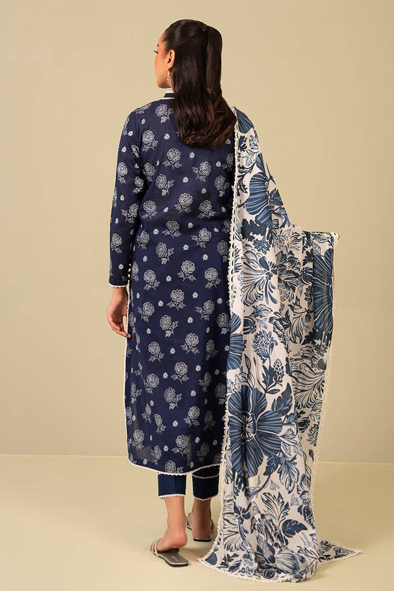 Cross Stitch | Daily Wear Lawn | CS-08 - Pakistani Designer Dress - by Cross Stitch | Type: Casuals - 100% Original at Saira Sultan