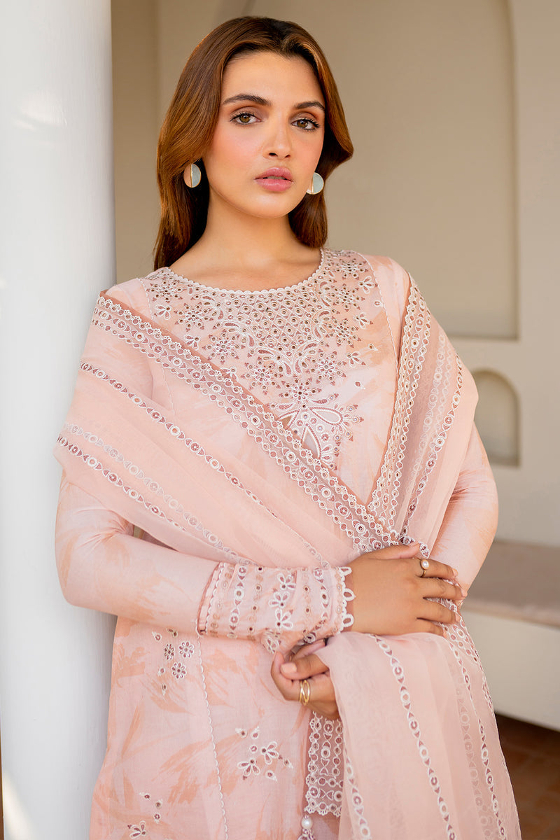 Jazmin | Summer Lawn 25 | USE-9060 M Peach Pink Lawn