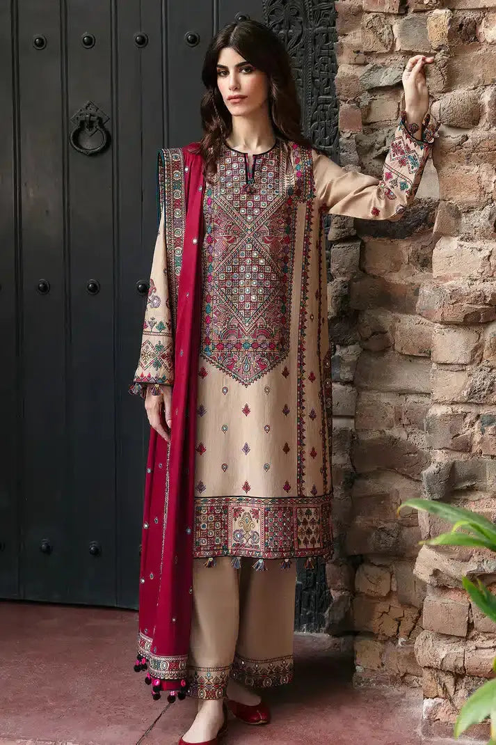 Jazmin | Dastaan Luxury Winter 23 | D10 - Pakistani Designer Dress - by Jazmin | Type: Luxury - 100% Original at Saira Sultan