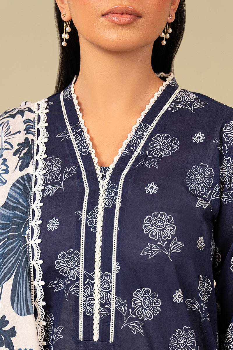 Cross Stitch | Daily Wear Lawn | CS-08 - Pakistani Designer Dress - by Cross Stitch | Type: Casuals - 100% Original at Saira Sultan