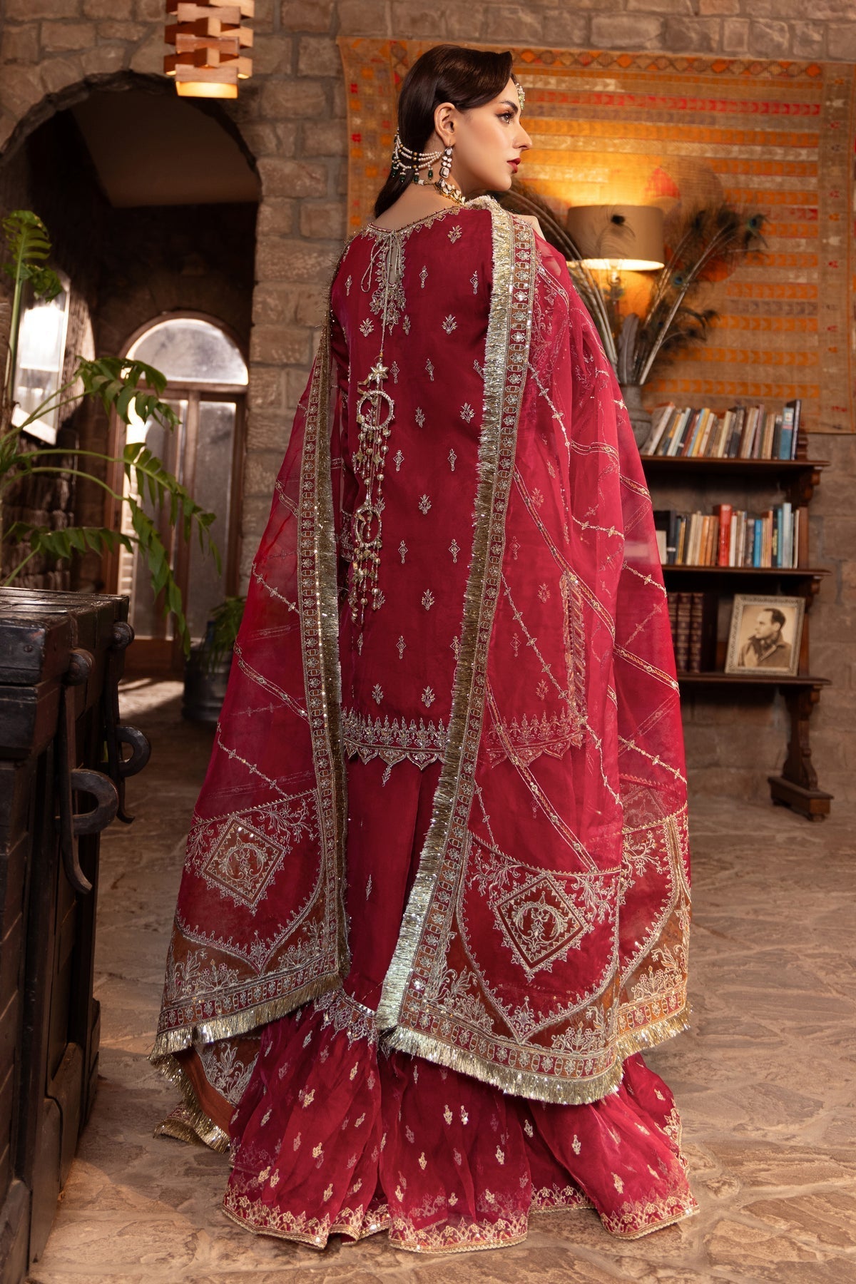 Naqshi | Samarkand Wedding Formals | Nehal - Pakistani Designer Dress - by Naqshi | Type: Bridal - 100% Original at Saira Sultan