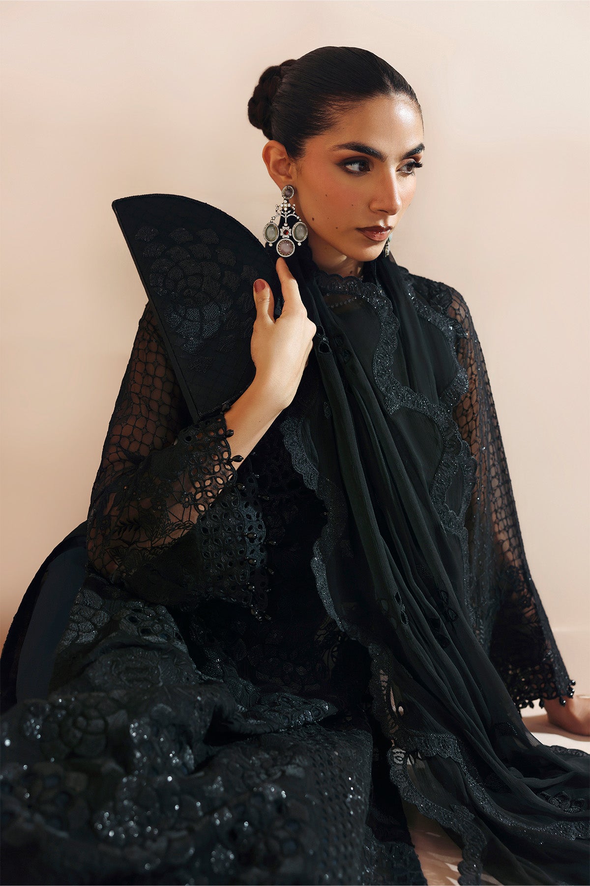 Alizeh | Aymal Luxury Bamber Chiffon | RIKA - Pakistani Designer Dress - by Alizeh - Type : Ladies Clothes - 100% Original at Saira Sultan