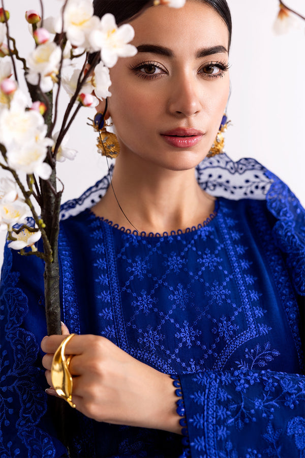 Enzo I Tu Es Aime I Bleue - Pakistani Designer Dress - by Enzo - Type : Ladies Clothes - 100% Original at Saira Sultan
