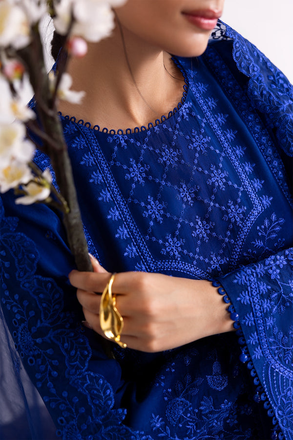 Enzo I Tu Es Aime I Bleue - Pakistani Designer Dress - by Enzo - Type : Ladies Clothes - 100% Original at Saira Sultan