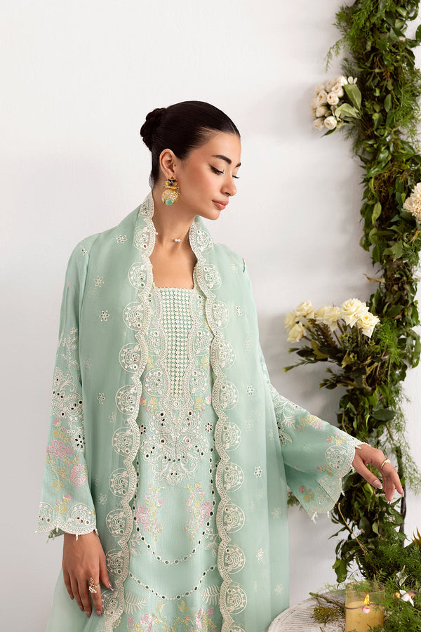 Enzo I Tu Es Aime I Menthe - Pakistani Designer Dress - by Enzo - Type : Ladies Clothes - 100% Original at Saira Sultan