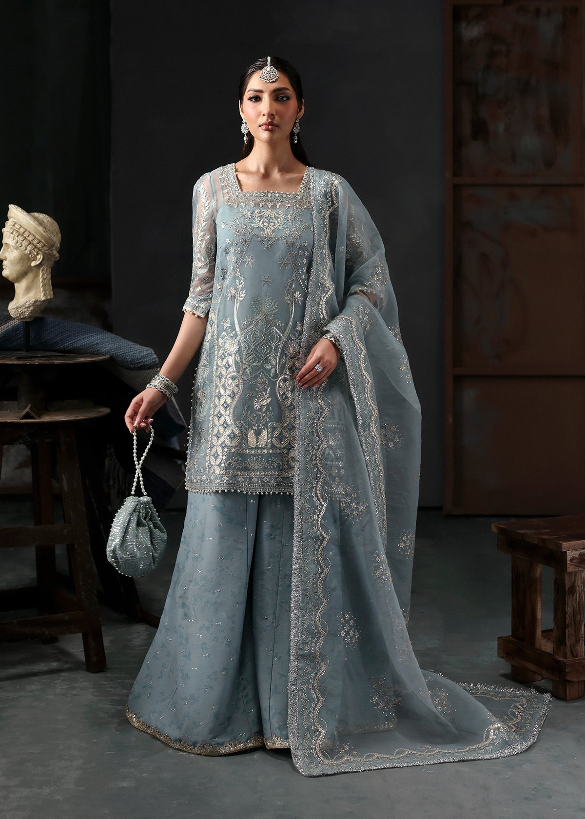 Sardinia | Tara Wedding Festive | ZEPHYR - Pakistani Designer Dress - by Sardinia - Type : Ladies Clothes - 100% Original at Saira Sultan