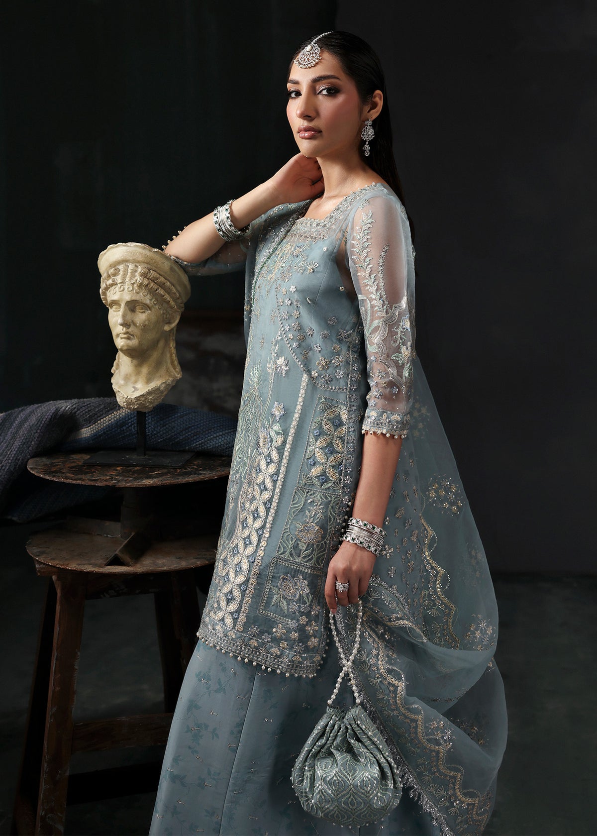 Sardinia | Tara Wedding Festive | ZEPHYR - Pakistani Designer Dress - by Sardinia - Type : Ladies Clothes - 100% Original at Saira Sultan
