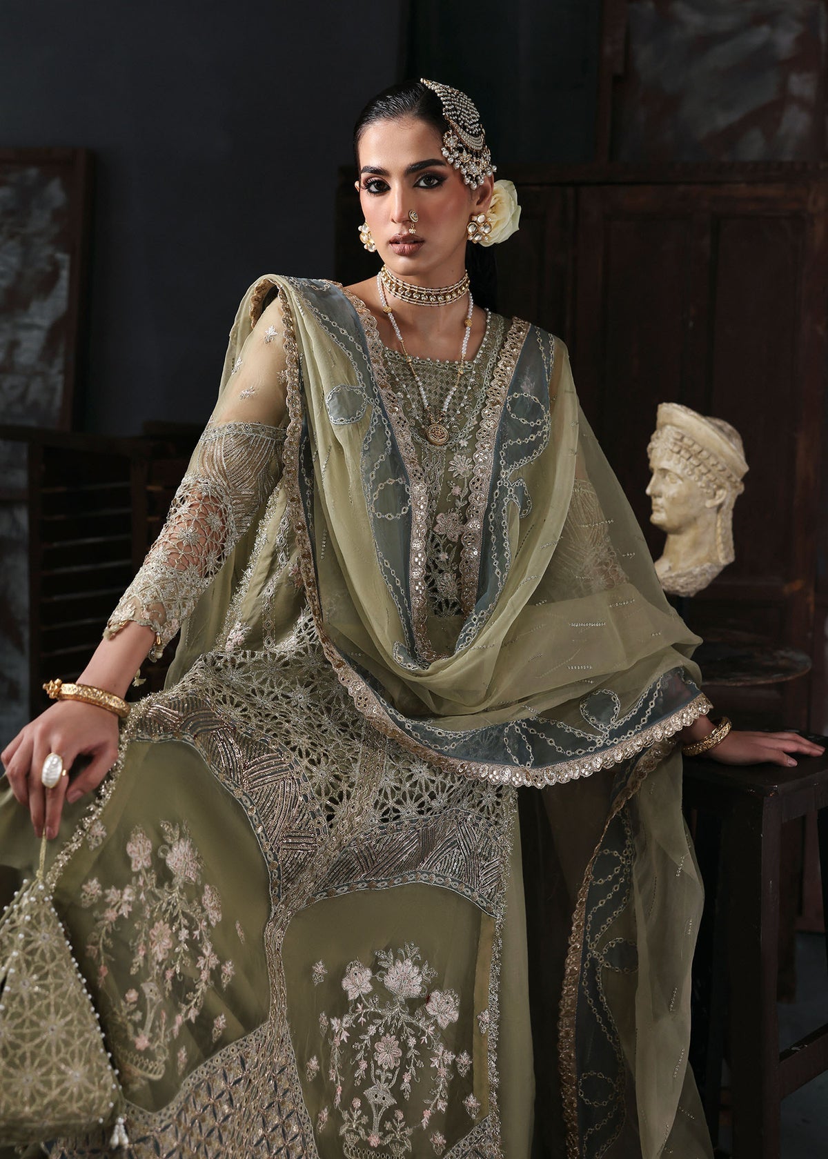 Sardinia | Tara Wedding Festive | INARA - Pakistani Designer Dress - by Sardinia - Type : Ladies Clothes - 100% Original at Saira Sultan