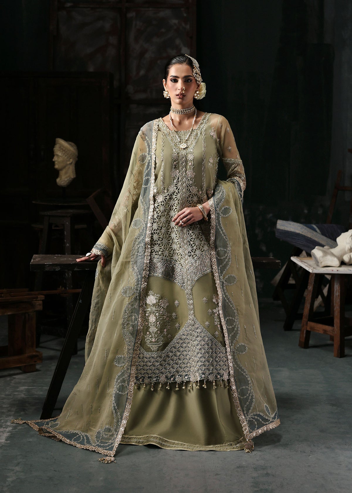 Sardinia | Tara Wedding Festive | INARA - Pakistani Designer Dress - by Sardinia - Type : Ladies Clothes - 100% Original at Saira Sultan