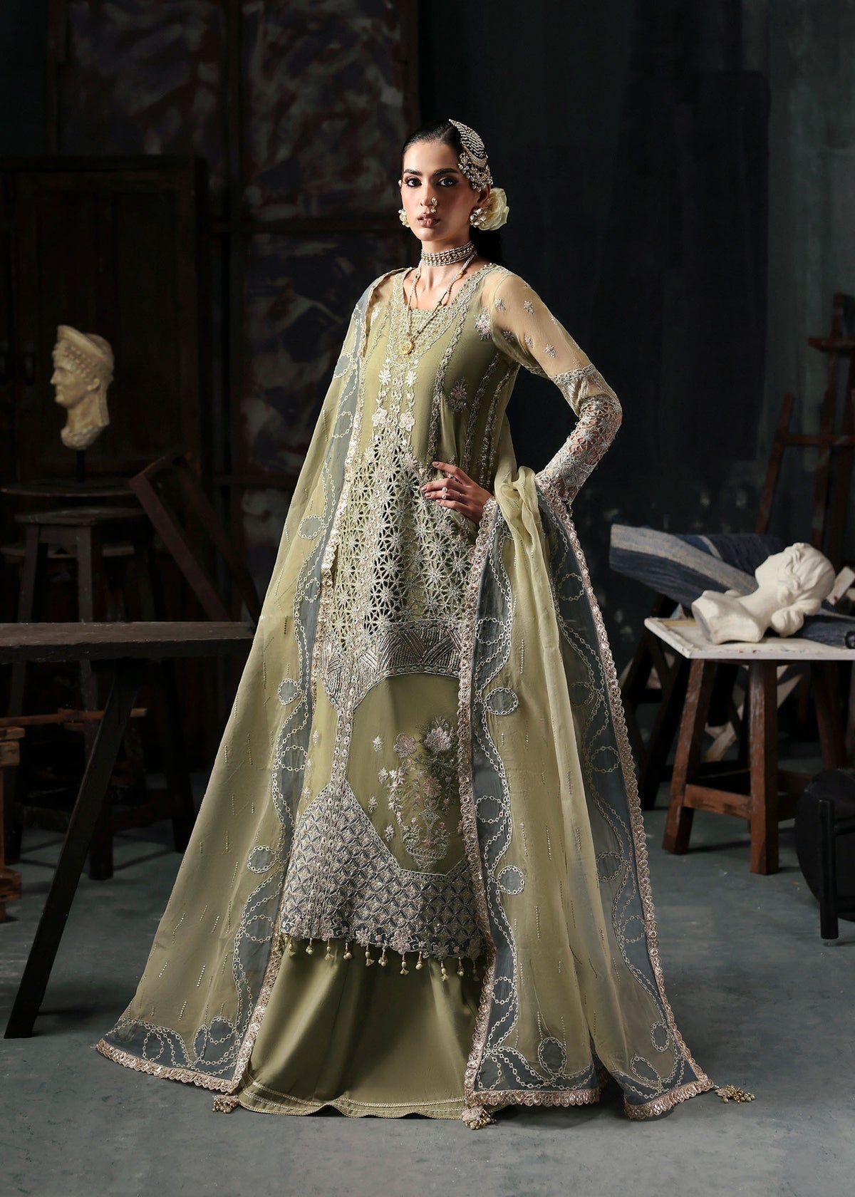 Sardinia | Tara Wedding Festive | INARA - Pakistani Designer Dress - by Sardinia - Type : Ladies Clothes - 100% Original at Saira Sultan