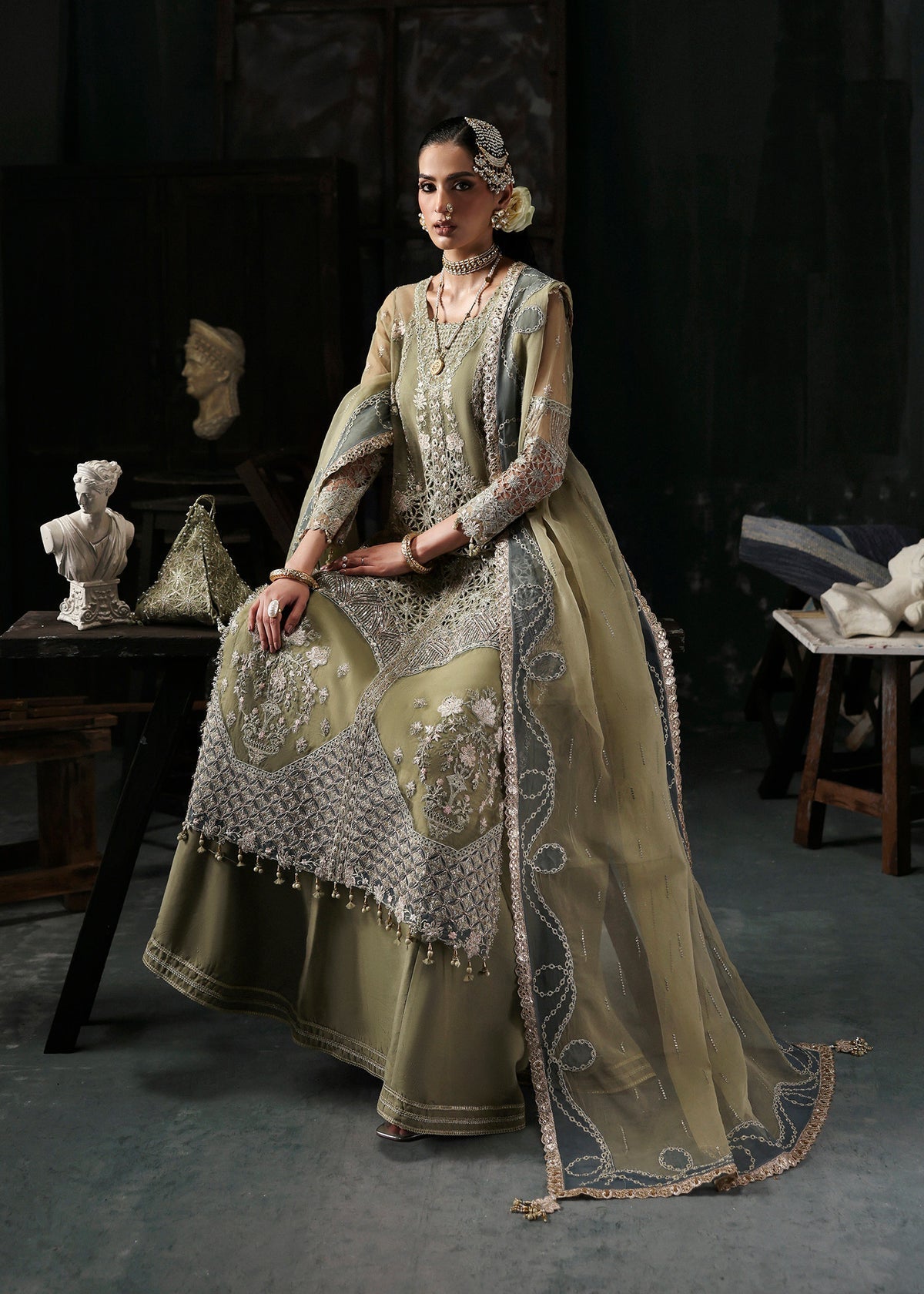 Sardinia | Tara Wedding Festive | INARA - Pakistani Designer Dress - by Sardinia - Type : Ladies Clothes - 100% Original at Saira Sultan