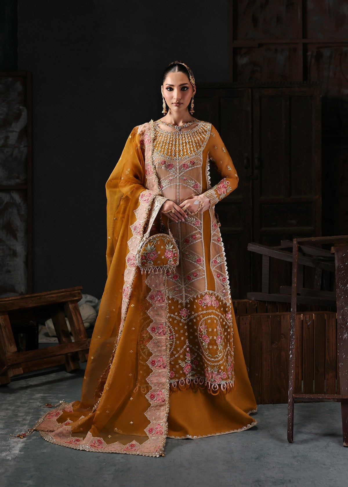 Sardinia | Tara Wedding Festive | ELENA - Pakistani Designer Dress - by Sardinia - Type : Ladies Clothes - 100% Original at Saira Sultan