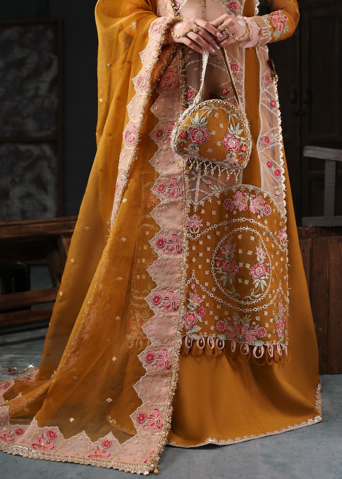 Sardinia | Tara Wedding Festive | ELENA - Pakistani Designer Dress - by Sardinia - Type : Ladies Clothes - 100% Original at Saira Sultan