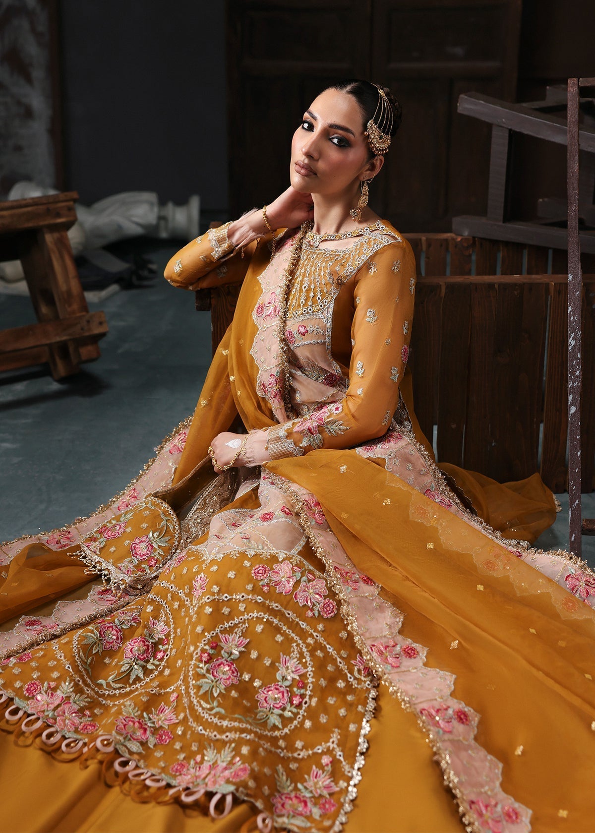 Sardinia | Tara Wedding Festive | ELENA - Pakistani Designer Dress - by Sardinia - Type : Ladies Clothes - 100% Original at Saira Sultan