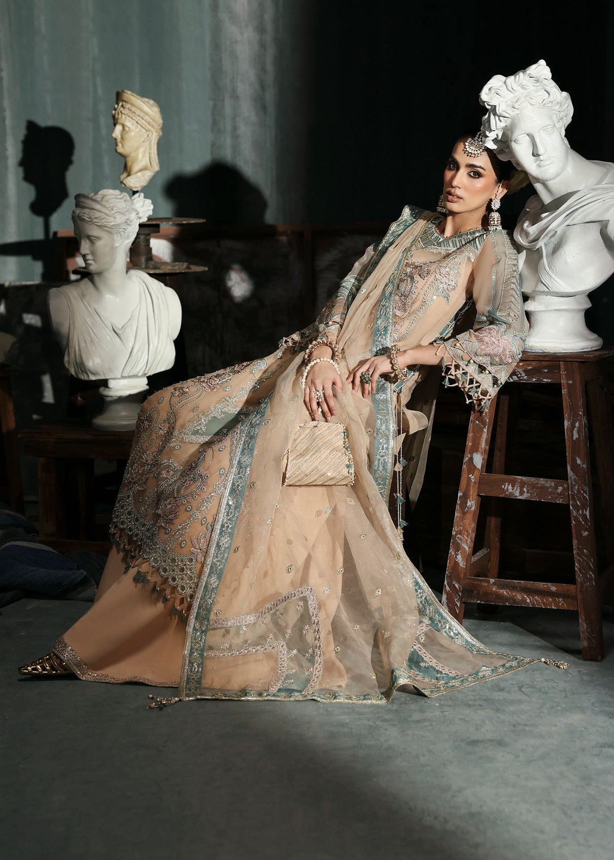 Sardinia | Tara Wedding Festive | NOVA - Pakistani Designer Dress - by Sardinia - Type : Ladies Clothes - 100% Original at Saira Sultan