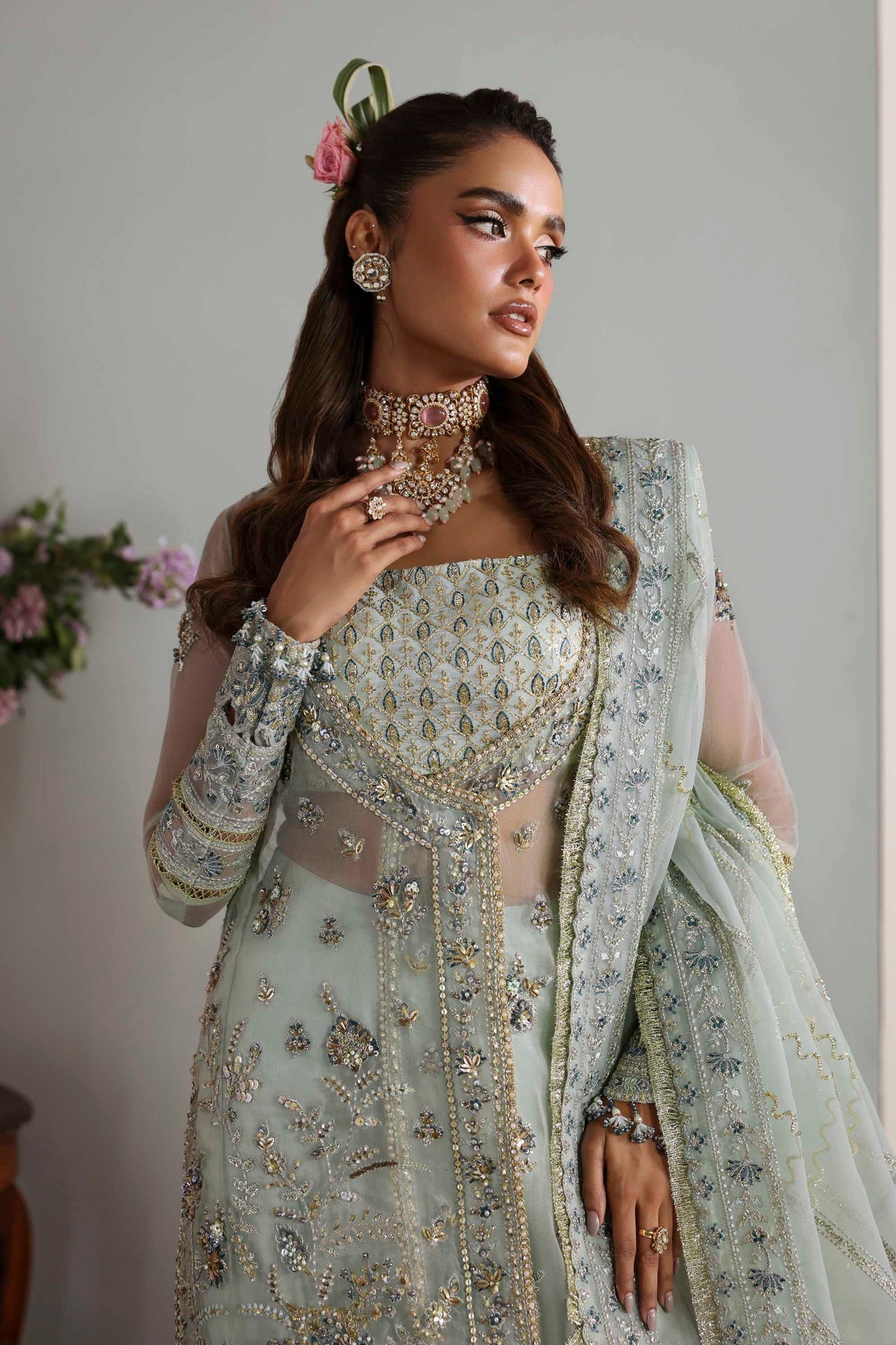 Akbar Aslam | Deewani Wedding Formals | Aetheria - Pakistani Designer Dress - by Akbar Aslam - Type : Ladies Clothes - 100% Original at Saira Sultan