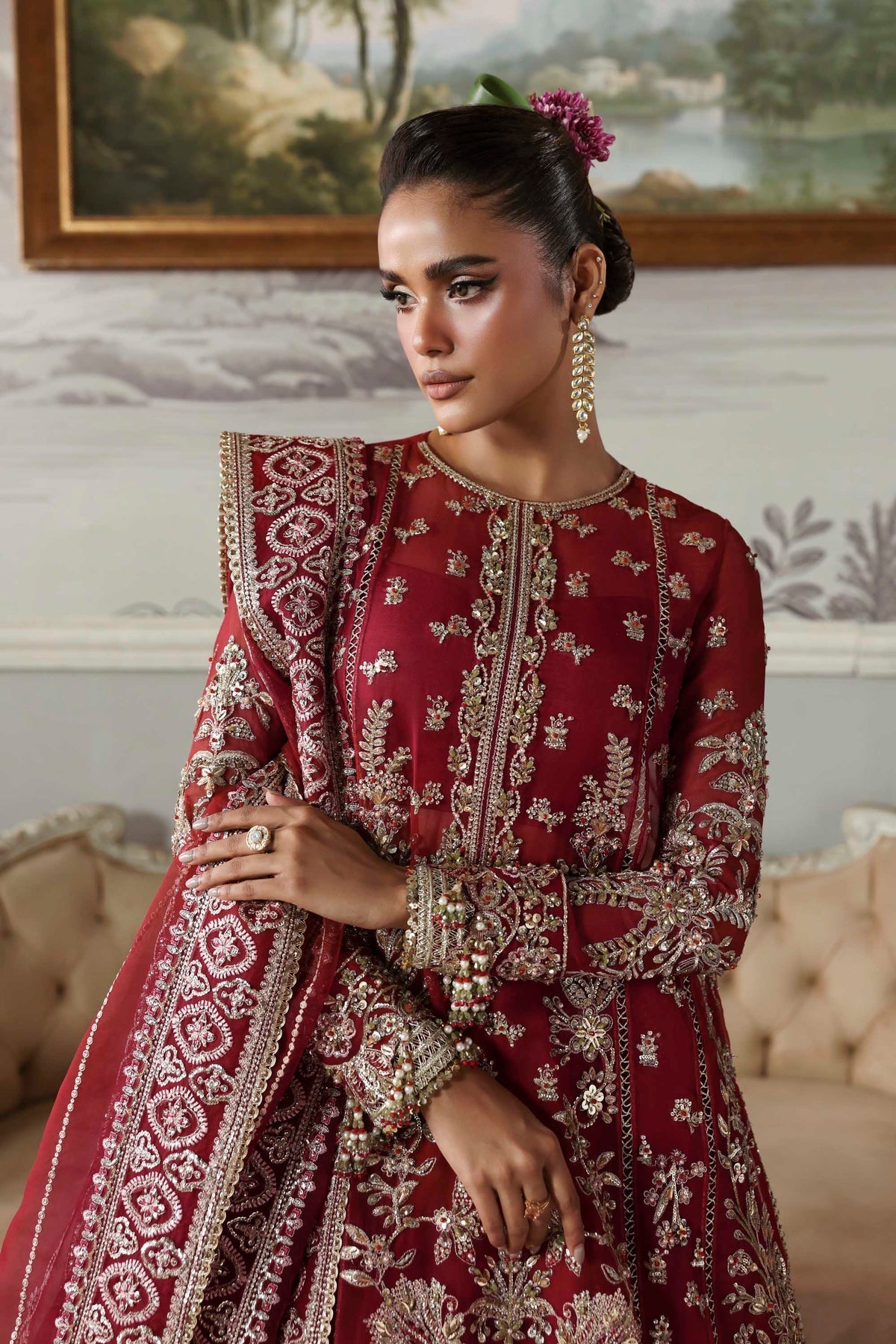 Akbar Aslam | Deewani Wedding Formals | Majeste - Pakistani Designer Dress - by Akbar Aslam - Type : Ladies Clothes - 100% Original at Saira Sultan