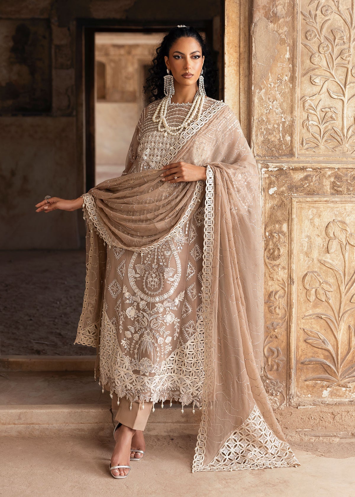 Sardinia | Chiffons Edit | Divani - Pakistani Designer Dress - by Sardinia - Type : Ladies Clothes - 100% Original at Saira Sultan