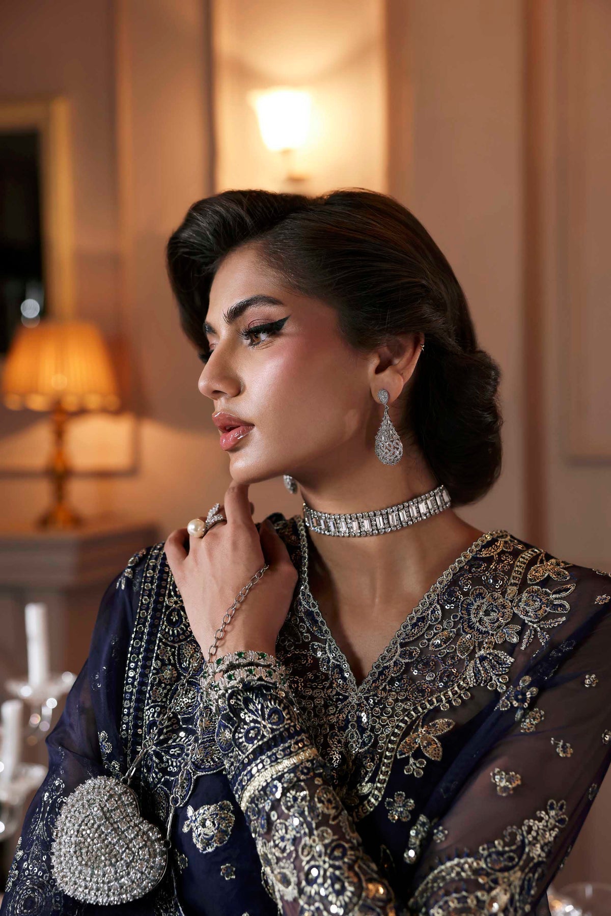 Akbar Aslam | Deewani Wedding Formals | Zarpari - Pakistani Designer Dress - by Akbar Aslam - Type : Ladies Clothes - 100% Original at Saira Sultan