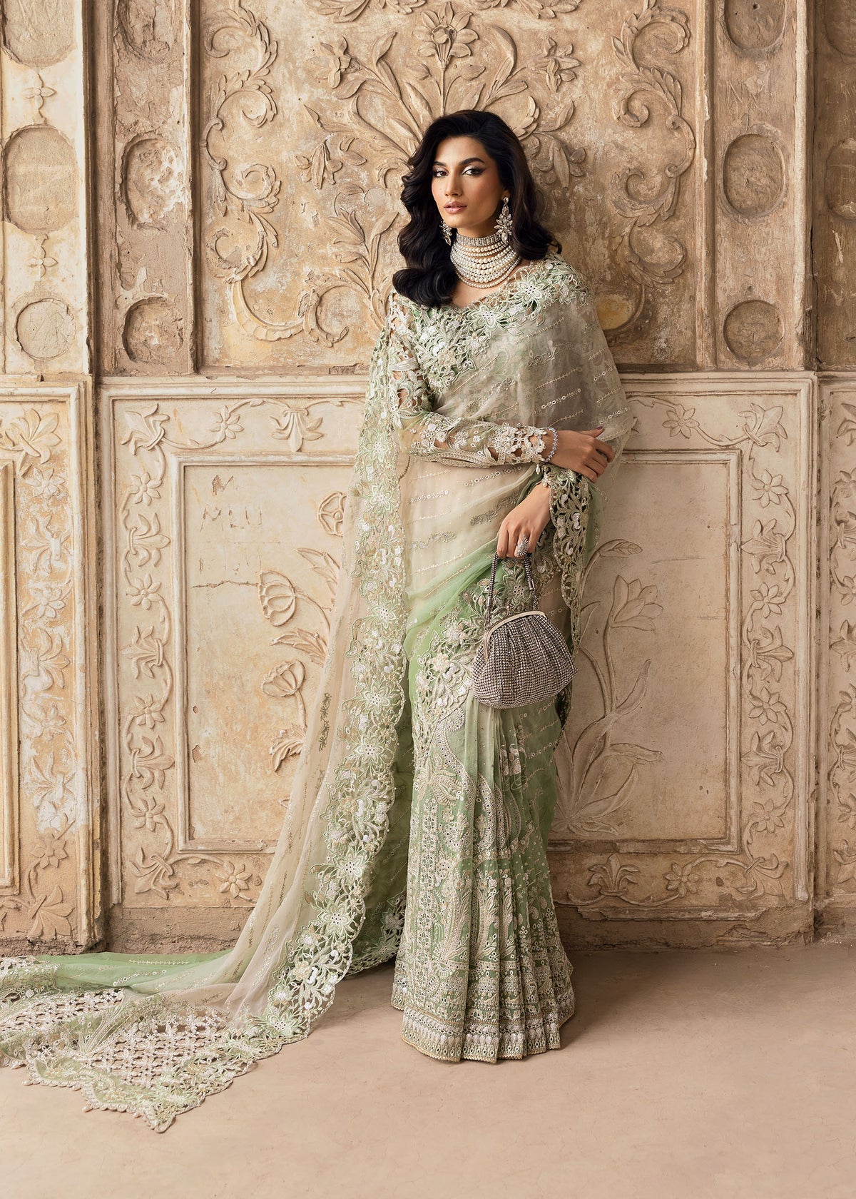 Sardinia | Chiffons Edit | Layla - Pakistani Designer Dress - by Sardinia - Type : Ladies Clothes - 100% Original at Saira Sultan