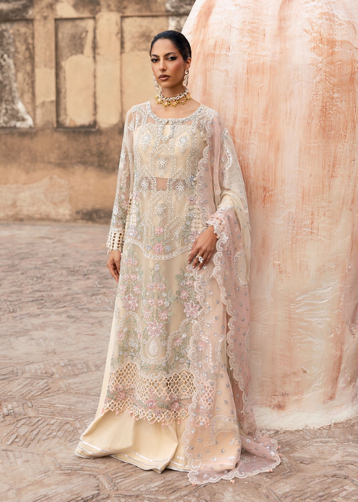 Sardinia | Chiffons Edit | Zohra - Pakistani Designer Dress - by Sardinia - Type : Ladies Clothes - 100% Original at Saira Sultan