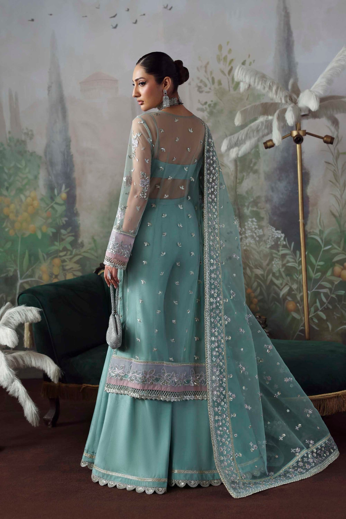 Akbar Aslam | Deewani Wedding Formals | Shahnaz - Pakistani Designer Dress - by Akbar Aslam - Type : Ladies Clothes - 100% Original at Saira Sultan