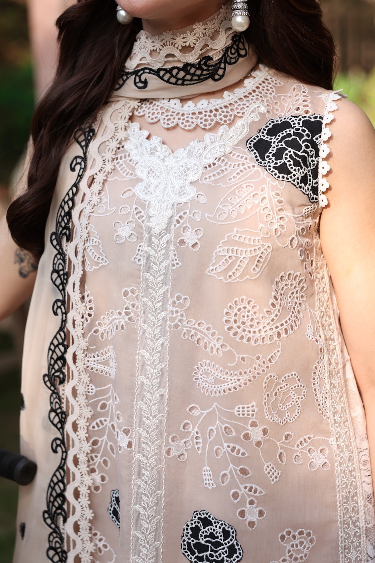 Sable Vogue | Luxury Formal 25 | SL-01-25-V1 M Beige Net