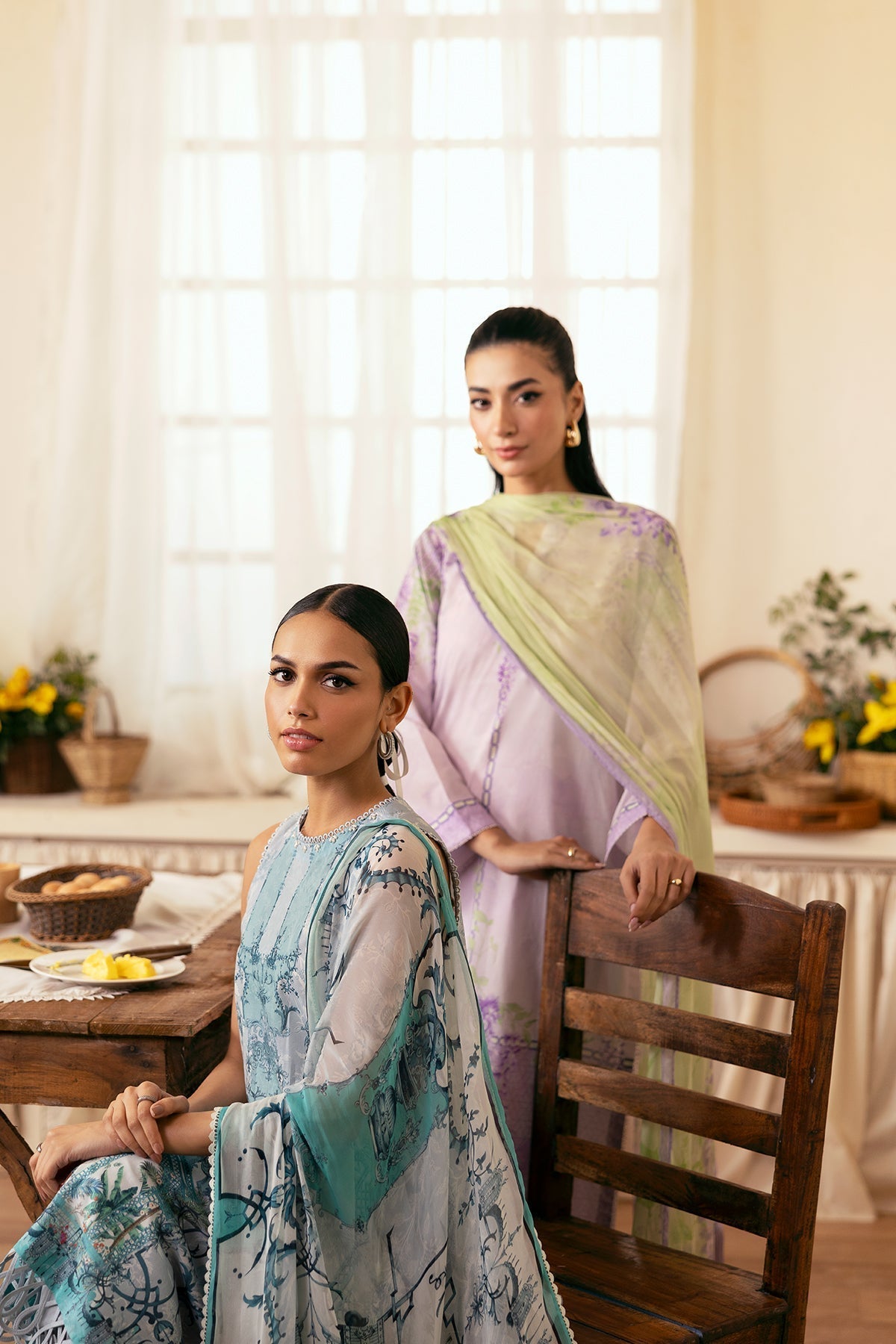 Sahar | Selene 25 | Wisteria Grove XL Lilac Lawn