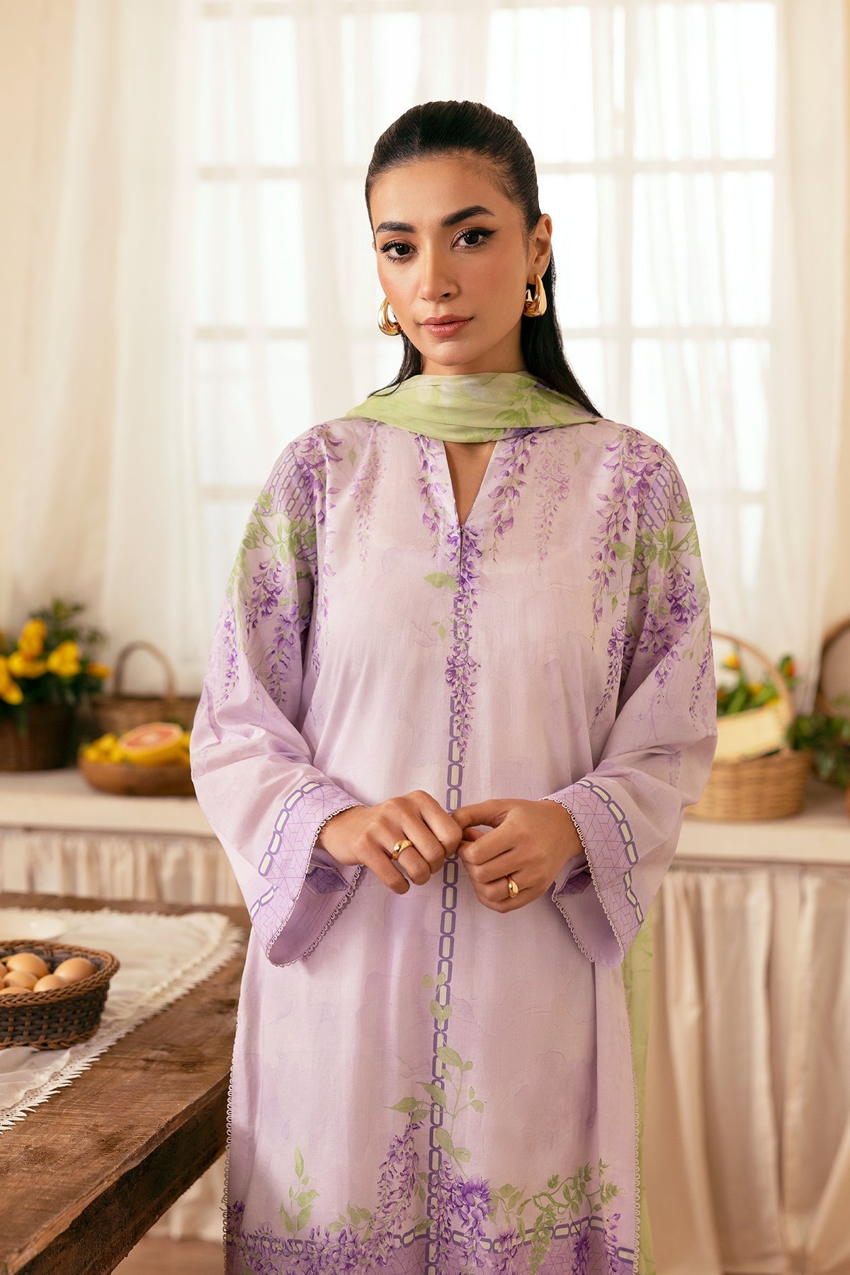 Sahar | Selene 25 | Wisteria Grove M Lilac Lawn
