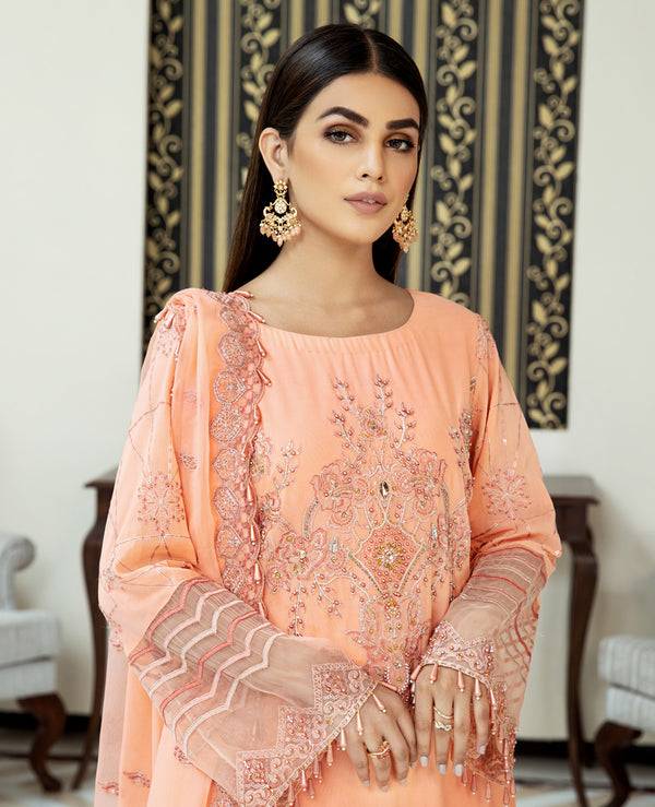 House of Nawab | Lawn Collection 24 | DANEEN - Pakistani Designer Dress - by House of Nawab | Type: Luxury - 100% Original at Saira Sultan