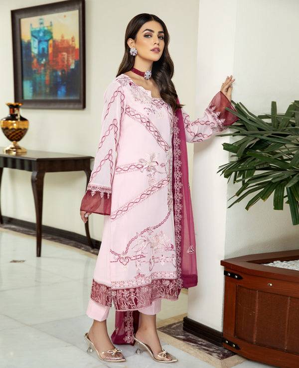 House of Nawab | Lawn Collection 24 | TAMANNA - Pakistani Designer Dress - by House of Nawab | Type: Luxury - 100% Original at Saira Sultan