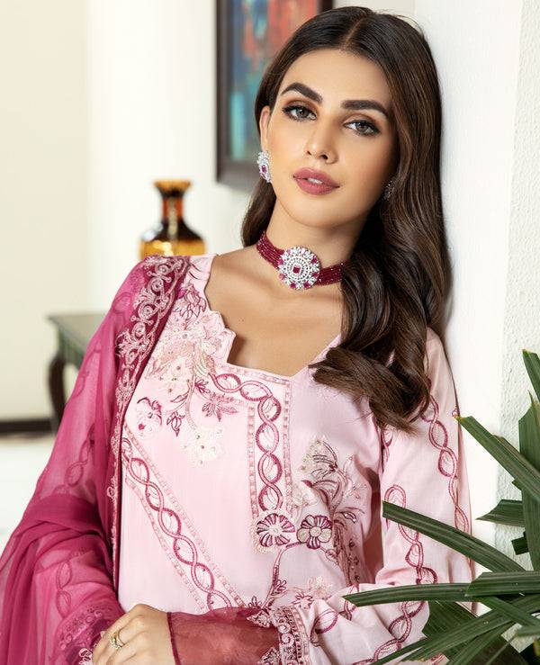 House of Nawab | Lawn Collection 24 | TAMANNA - Pakistani Designer Dress - by House of Nawab | Type: Luxury - 100% Original at Saira Sultan