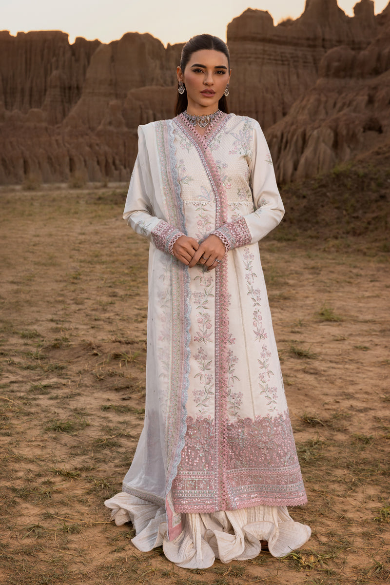 Rangrasiya | Premium Eid Edit 25 | Haya XS Off White Lawn