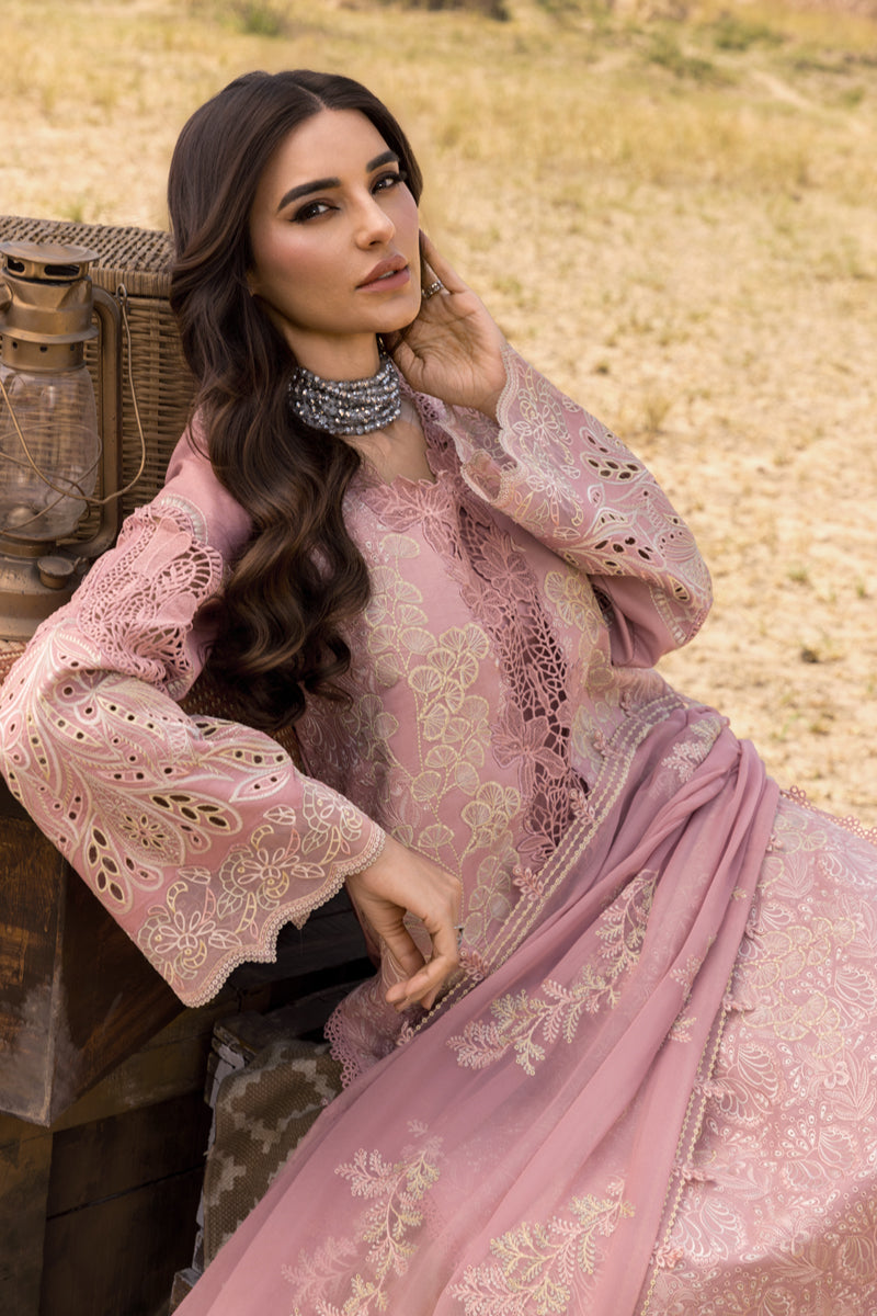 Rangrasiya | Premium Eid Edit 25 | Aysel XL Blush Pink Lawn