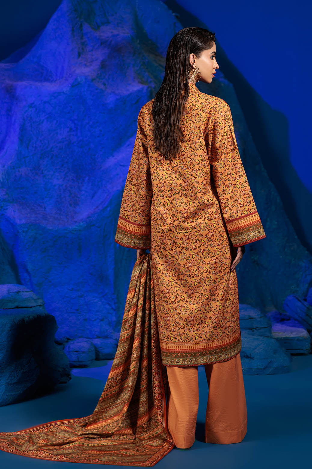 Bonanza Satrangi | Autumn Sunset 3 Pc (2W24P3P361)