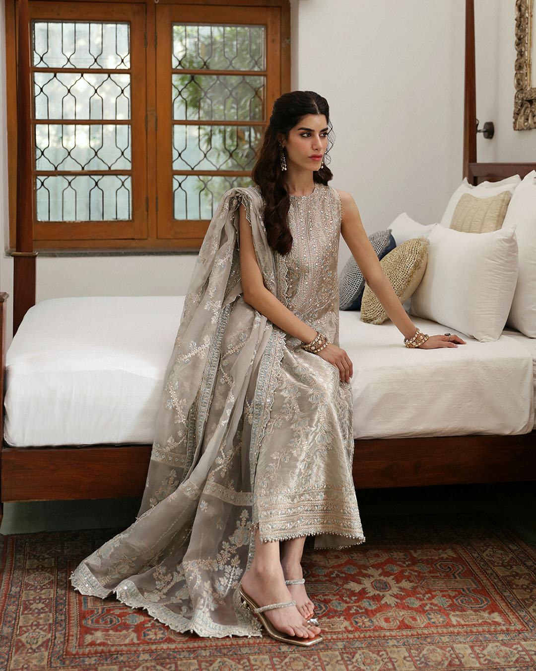 Faiza Saqlain | Mehermah Luxe Formals | Damaris - Pakistani Designer Dress - by Faiza Saqlain | Type: Formal - 100% Original at Saira Sultan