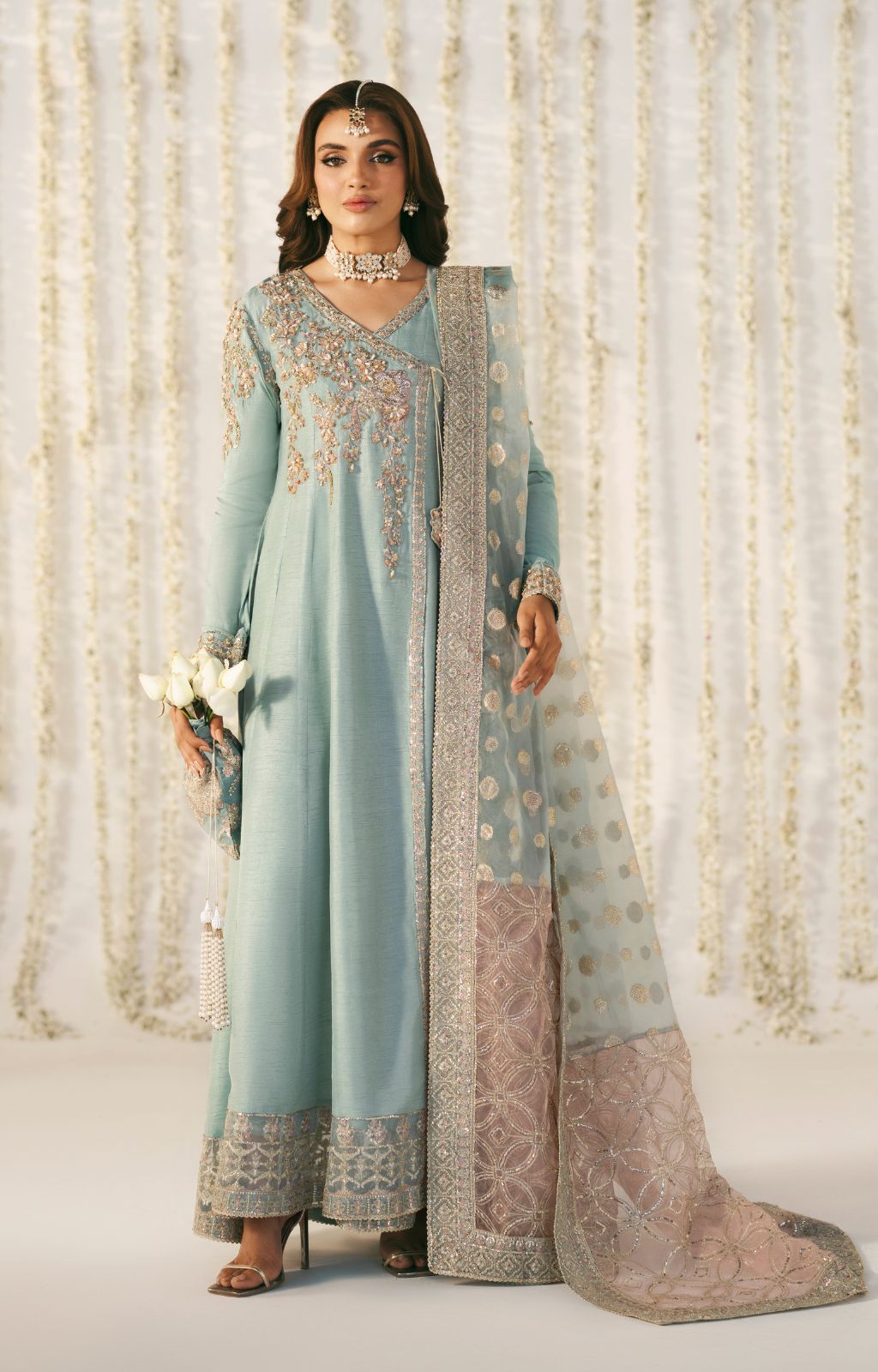Inayat | Mehrma Luxury Pret 25 | Azara - Pakistani Designer Dress - by Inayat - Type : Ladies Clothes - 100% Original at Saira Sultan