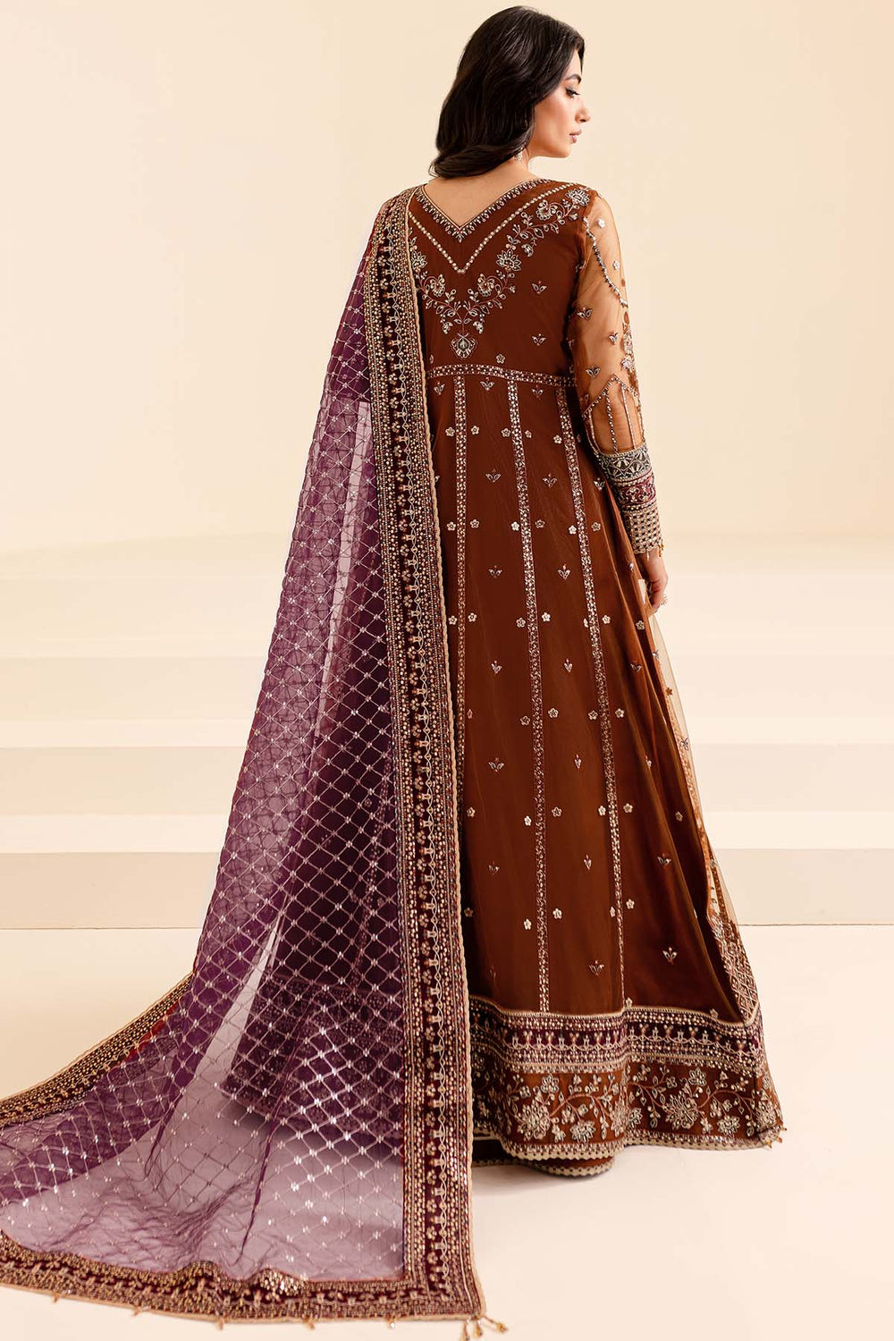Farasha | Lumiere Formals | Crimson Allure - Pakistani Designer Dress - by Farasha | Type: Bridal - 100% Original at Saira Sultan