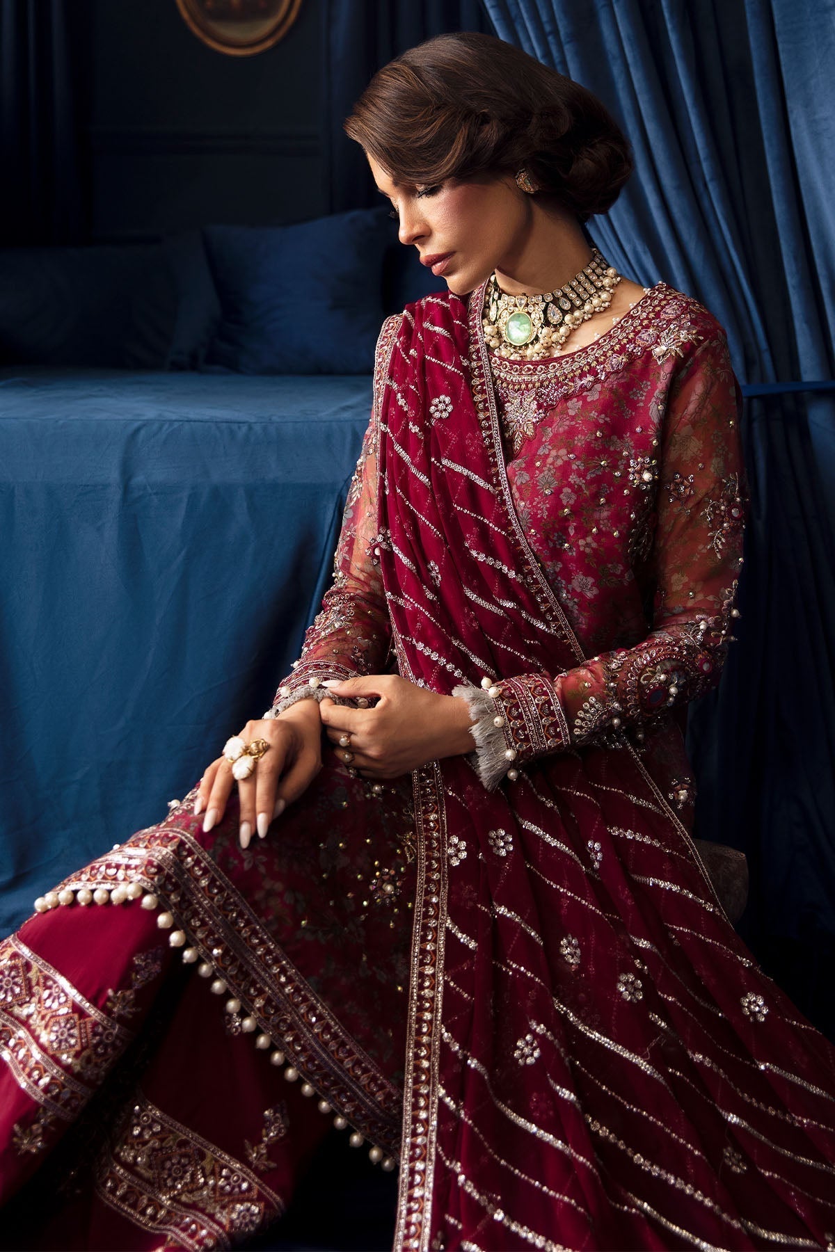 Nureh | Elanora Formal 24 | NEL-49-Starla - Pakistani Designer Dress - by Nureh | Type: Formal - 100% Original at Saira Sultan