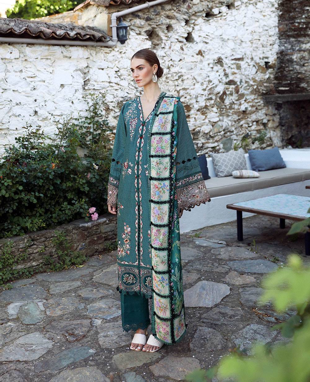 Republic Womenswear | Aylin Summer Lawn 24 | Fleur (D2-B) - Pakistani Designer Dress - by Republic Womenswear | Type: Luxury - 100% Original at Saira Sultan