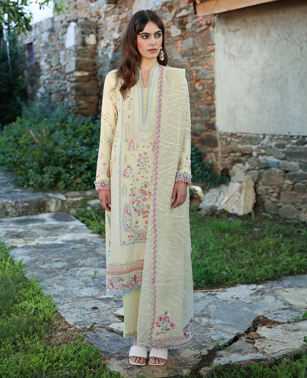 Republic Womenswear | Aylin Summer Lawn 24 | Ezel (D7-B) - Pakistani Designer Dress - by Republic Womenswear | Type: Luxury - 100% Original at Saira Sultan