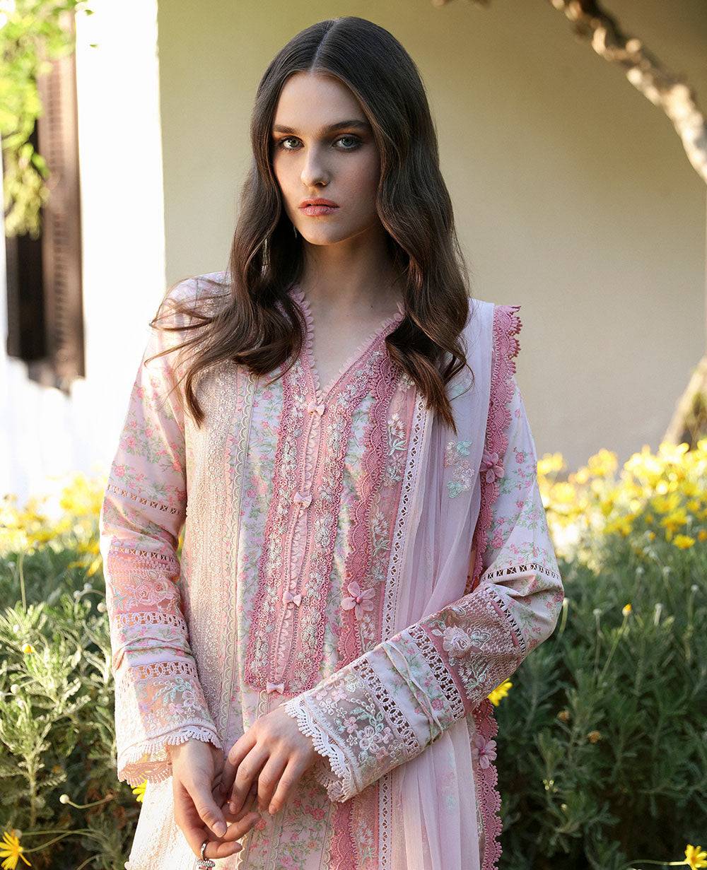 Republic Womenswear | Aylin Summer Lawn 24 | Rosa (D8-B) - Pakistani Designer Dress - by Republic Womenswear | Type: Luxury - 100% Original at Saira Sultan