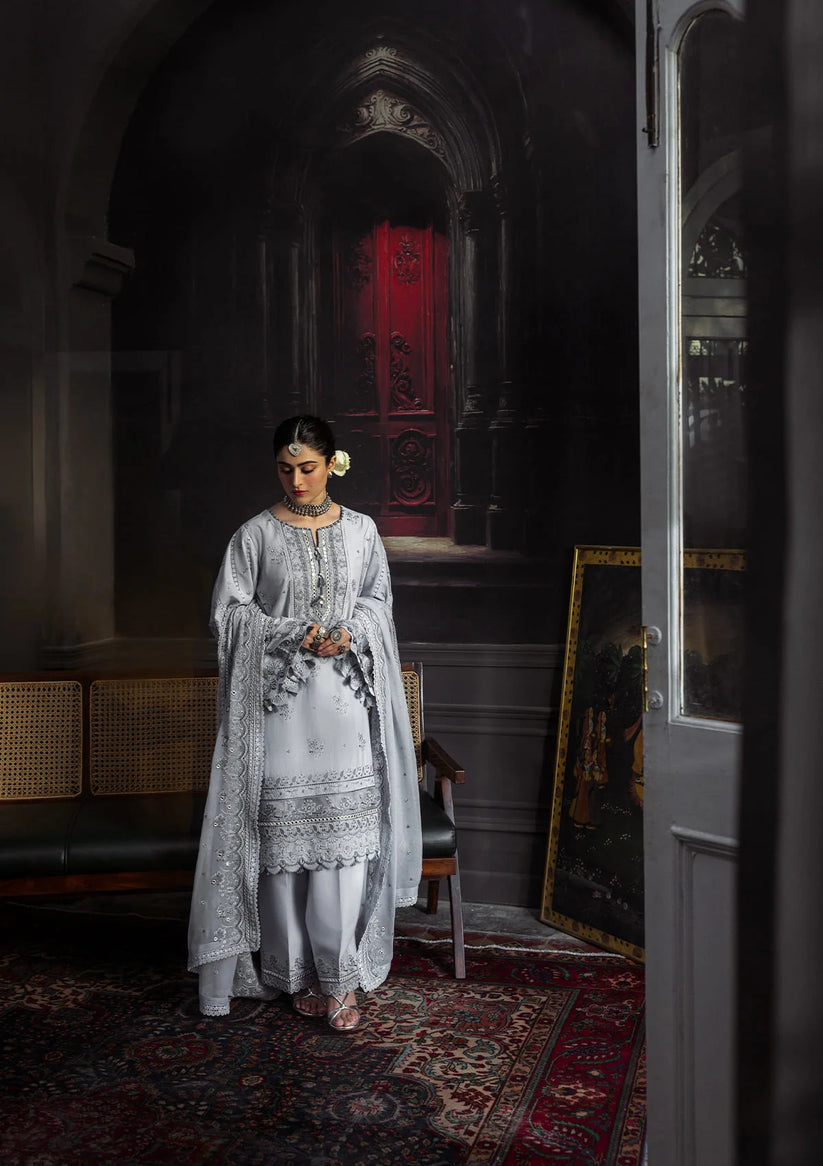 Kahf Premium | Kahf Karandi 25 | KKH-09 CELESTIAL - Pakistani Designer Dress - by Kahf Premium - Type : Ladies Clothes - 100% Original at Saira Sultan