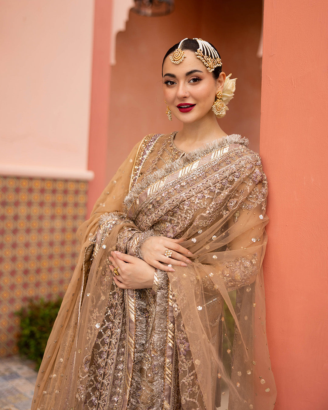 Faiza Saqlain | Neorah Wedding Festive 24 | Jolina - Pakistani Designer Dress - by Faiza Saqlain | Type: Bridal - 100% Original at Saira Sultan
