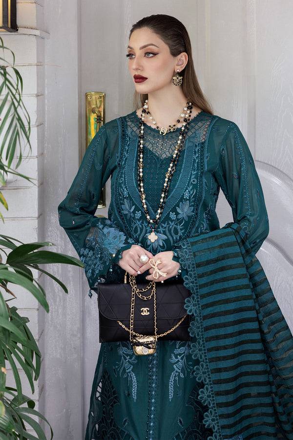 Nureh | Mademoiselle Luxury Swiss | NE-82 - Pakistani Designer Dress - by Nureh | Type: Luxury - 100% Original at Saira Sultan