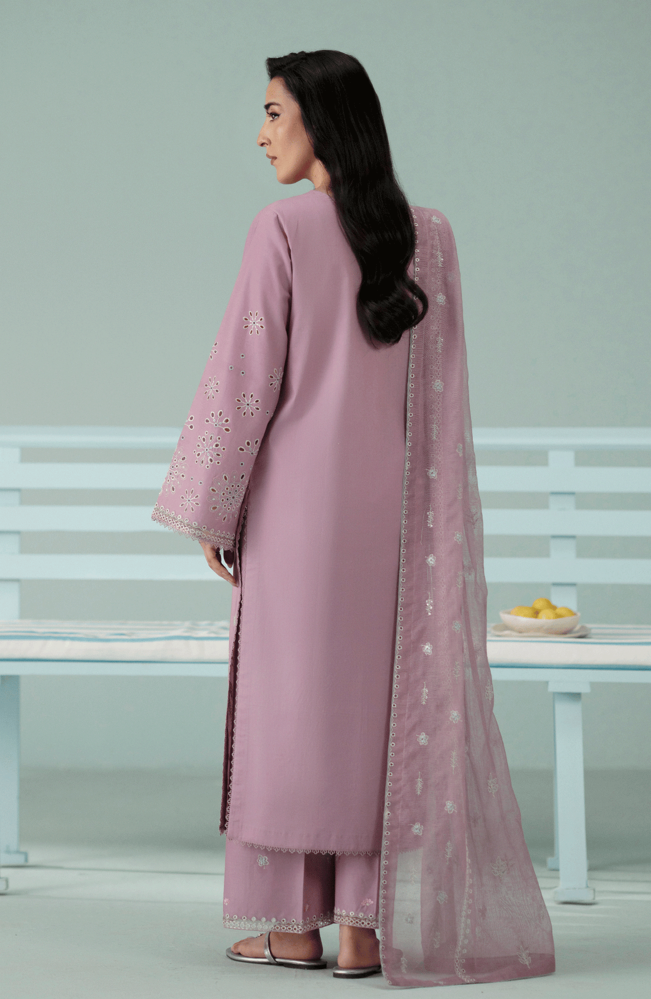 Seran | Luxury Pret | AYVIA - 3pc - Pakistani Designer Dress - by Seran - Type : Ladies Clothes - 100% Original at Saira Sultan